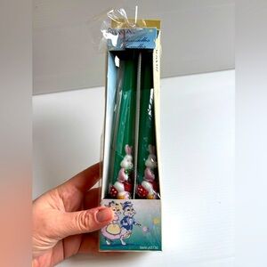 Vintage Retro Easter Candles Boxed Set